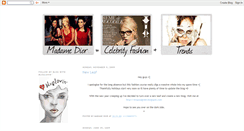 Desktop Screenshot of madamedior.blogspot.com