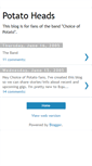 Mobile Screenshot of choiceofpotato.blogspot.com