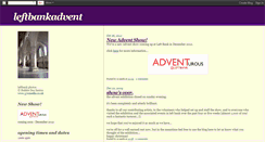 Desktop Screenshot of leftbankadvent.blogspot.com