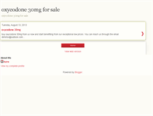 Tablet Screenshot of 30mgoxies.blogspot.com