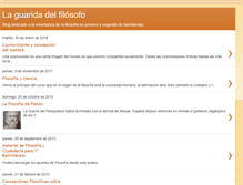 Tablet Screenshot of laguaridadelfilosofo.blogspot.com