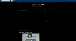 Desktop Screenshot of cute-animal.blogspot.com