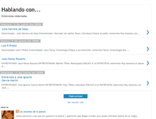 Tablet Screenshot of hablandocon.blogspot.com