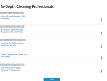 Tablet Screenshot of in-depthcleaning.blogspot.com