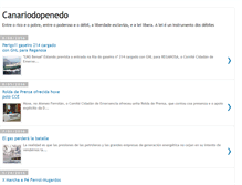 Tablet Screenshot of canariodopenedo.blogspot.com