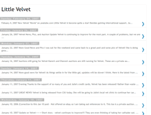 Tablet Screenshot of littlevelvet.blogspot.com