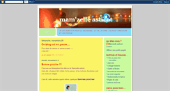 Desktop Screenshot of mamzelleasticot.blogspot.com