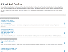 Tablet Screenshot of bestsportandoutdoorproduct.blogspot.com