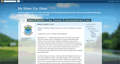 Desktop Screenshot of mywaterourwater.blogspot.com