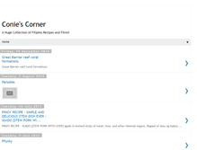 Tablet Screenshot of coniescorner.blogspot.com