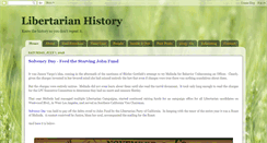 Desktop Screenshot of libertarianhistory.blogspot.com