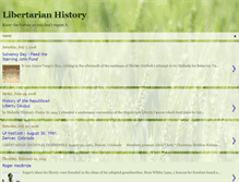 Tablet Screenshot of libertarianhistory.blogspot.com