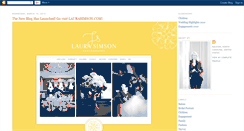 Desktop Screenshot of laurasimsonphotography.blogspot.com