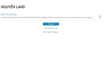 Tablet Screenshot of nguyenland.blogspot.com