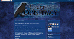 Desktop Screenshot of csracraftconspiracy.blogspot.com