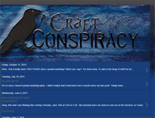 Tablet Screenshot of csracraftconspiracy.blogspot.com