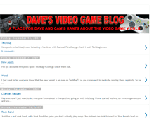 Tablet Screenshot of davesvideogameblog.blogspot.com