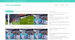 Desktop Screenshot of latestvideohighlights.blogspot.com
