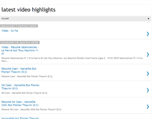 Tablet Screenshot of latestvideohighlights.blogspot.com