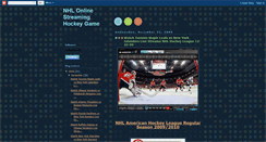 Desktop Screenshot of hockey-game-4u.blogspot.com