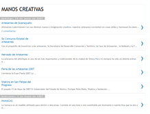 Tablet Screenshot of creandoarte.blogspot.com