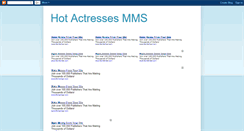 Desktop Screenshot of hotactressesmms.blogspot.com