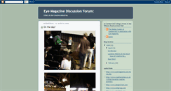 Desktop Screenshot of eyediscuss.blogspot.com