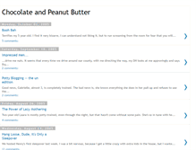 Tablet Screenshot of chocolateandpeanutbutter.blogspot.com