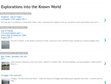 Tablet Screenshot of explorationsintotheknownworld.blogspot.com