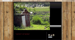 Desktop Screenshot of fulobrightideas.blogspot.com