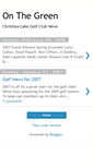 Mobile Screenshot of christinalakegolfclub.blogspot.com