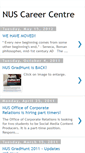 Mobile Screenshot of nuscareercentre.blogspot.com