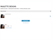 Tablet Screenshot of paulettebello.blogspot.com