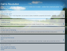 Tablet Screenshot of calltorevolution.blogspot.com