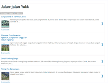 Tablet Screenshot of jalan-jalan-yukk.blogspot.com