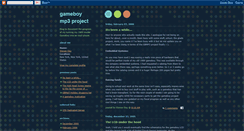 Desktop Screenshot of gbmp3.blogspot.com