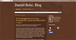 Desktop Screenshot of danielbohr.blogspot.com