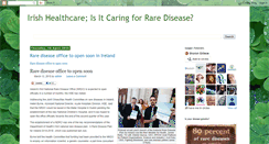 Desktop Screenshot of irishhealthcarerarediseasestarlovcyst.blogspot.com