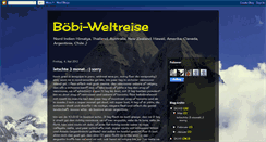 Desktop Screenshot of boris-weltreise.blogspot.com