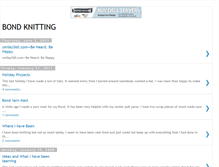 Tablet Screenshot of bondknitter.blogspot.com