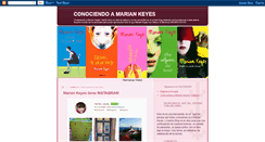 Desktop Screenshot of conociendoamariankeyes.blogspot.com
