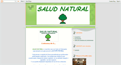 Desktop Screenshot of centrosaludnatural.blogspot.com