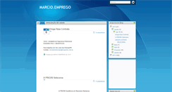 Desktop Screenshot of marcioemprego.blogspot.com