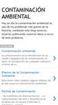 Mobile Screenshot of contaminacion-medioambiente.blogspot.com