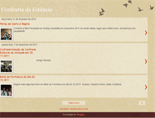 Tablet Screenshot of confrariadaestancia.blogspot.com