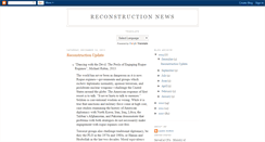Desktop Screenshot of iraqreconstructionnews.blogspot.com