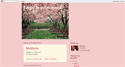 Desktop Screenshot of llegolaprimavera.blogspot.com