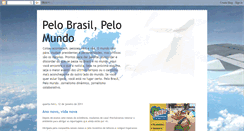 Desktop Screenshot of pelobrasilpelomundo.blogspot.com