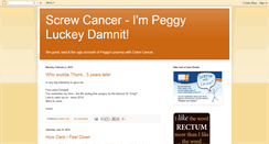 Desktop Screenshot of peggyluckey.blogspot.com
