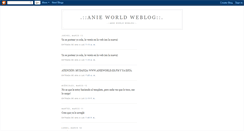 Desktop Screenshot of anieworld.blogspot.com